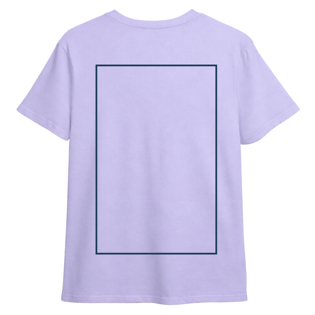 Custom T-Shirt – Front Left Logo & Back Print