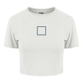Custom Cropped Top - Front Middle Logo Print
