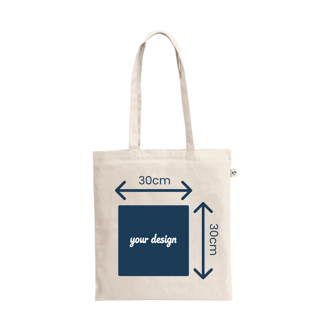 Custom Front & Back Print Tote Bag