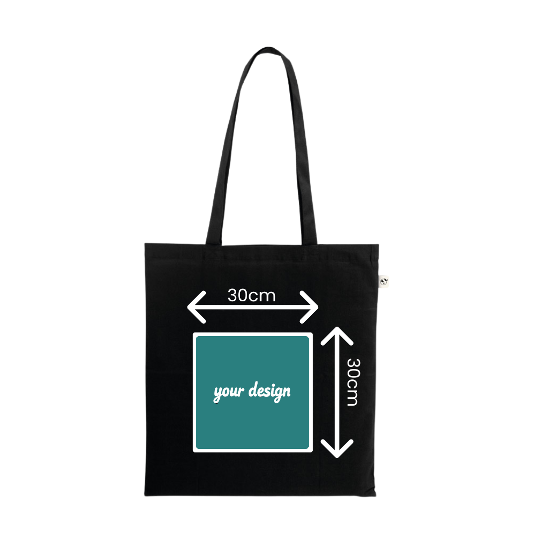 Custom Front & Back Print Tote Bag