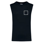 Custom Tank Top - Front Left Logo + Back Full Print