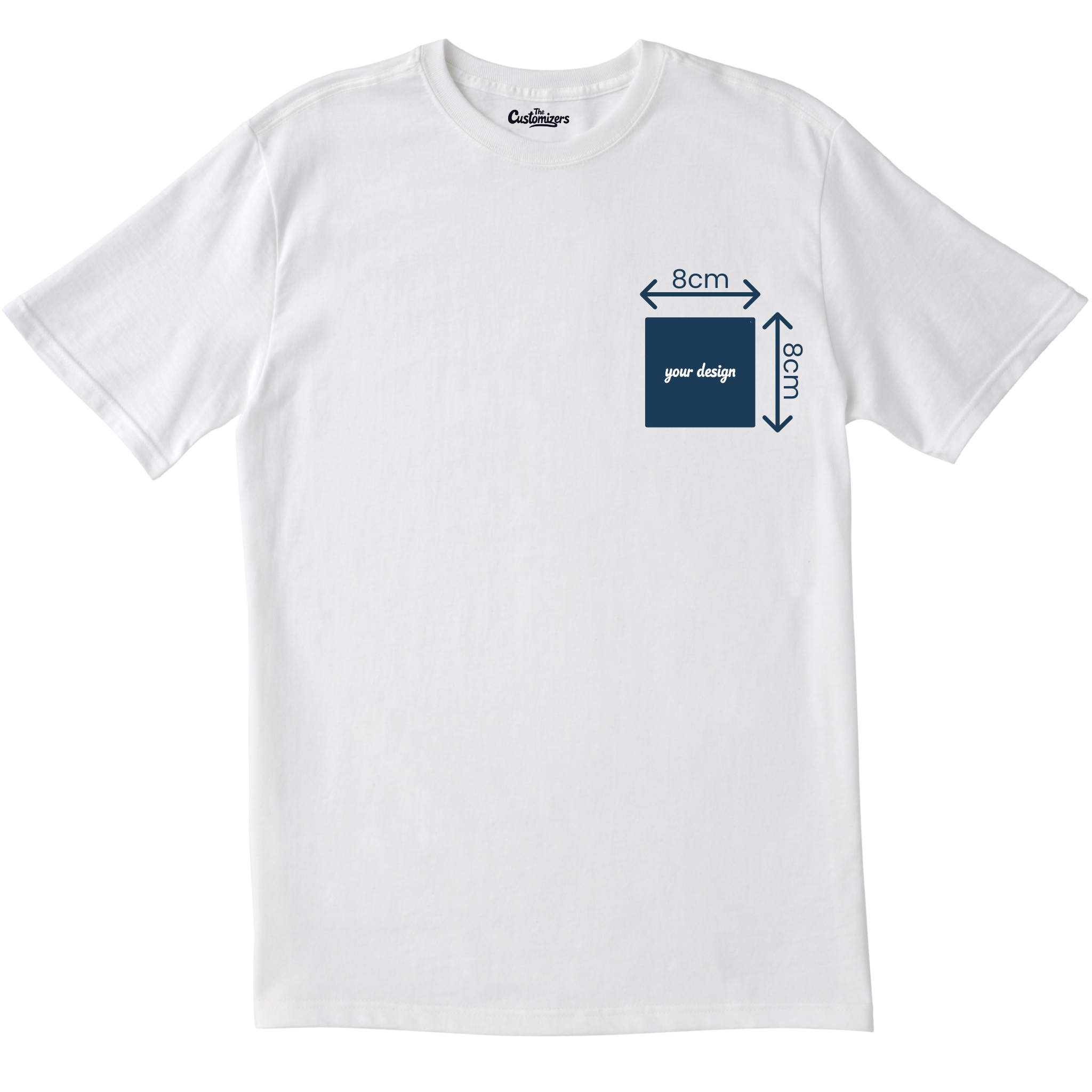 Custom Logo & Back Print T-shirt