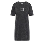 Custom T-shirt Dress - Front Middle Logo Print