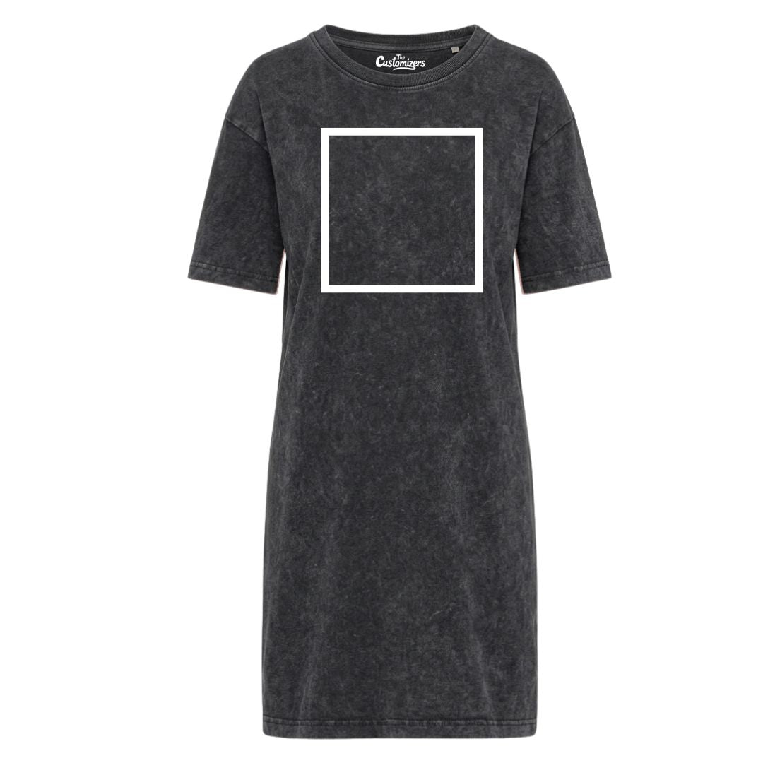 Custom T-shirt Dress - Front Half Print
