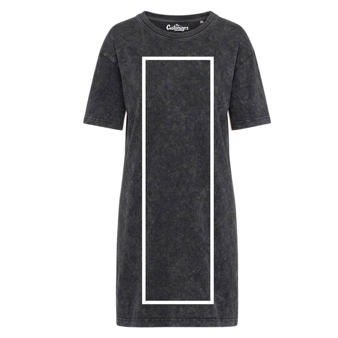 Custom T-shirt Dress - Front Full and Back Full Print