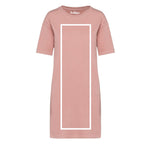 Custom T-shirt Dress - Front Full and Back Full Print