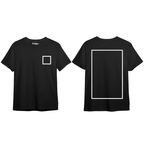 Custom T-Shirt – Front Left Logo & Back Print
