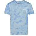CUSTOM TIE DYE T-SHIRT - Front Left Logo Print