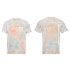 CUSTOM TIE DYE T-SHIRT - Front Left Logo & Back Print