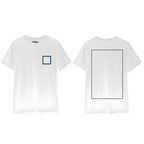 Custom T-Shirt – Front Left Logo & Back Print