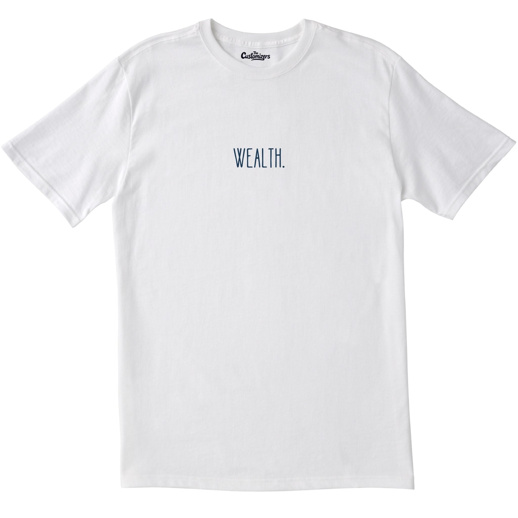 Time is the New Wealth T-shirt White Front