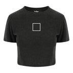 Custom Cropped Top - Front Middle Logo & Full Back Print
